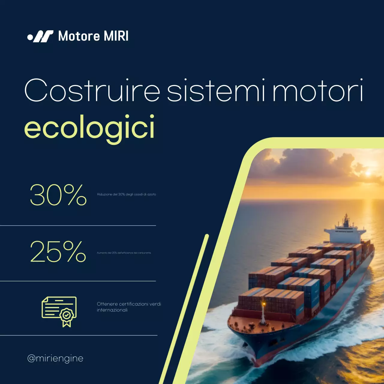 Pubblicità sulla tecnologia moderna ed ecosostenibile blu