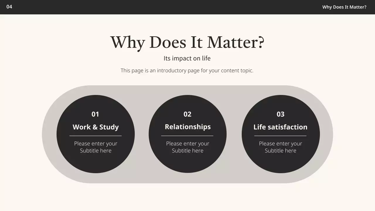 Beige Minimalist Mindfulness Guide Presentation