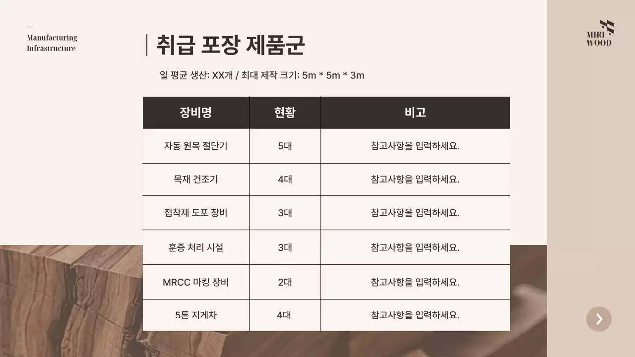 베이지 모던 포장재 광고