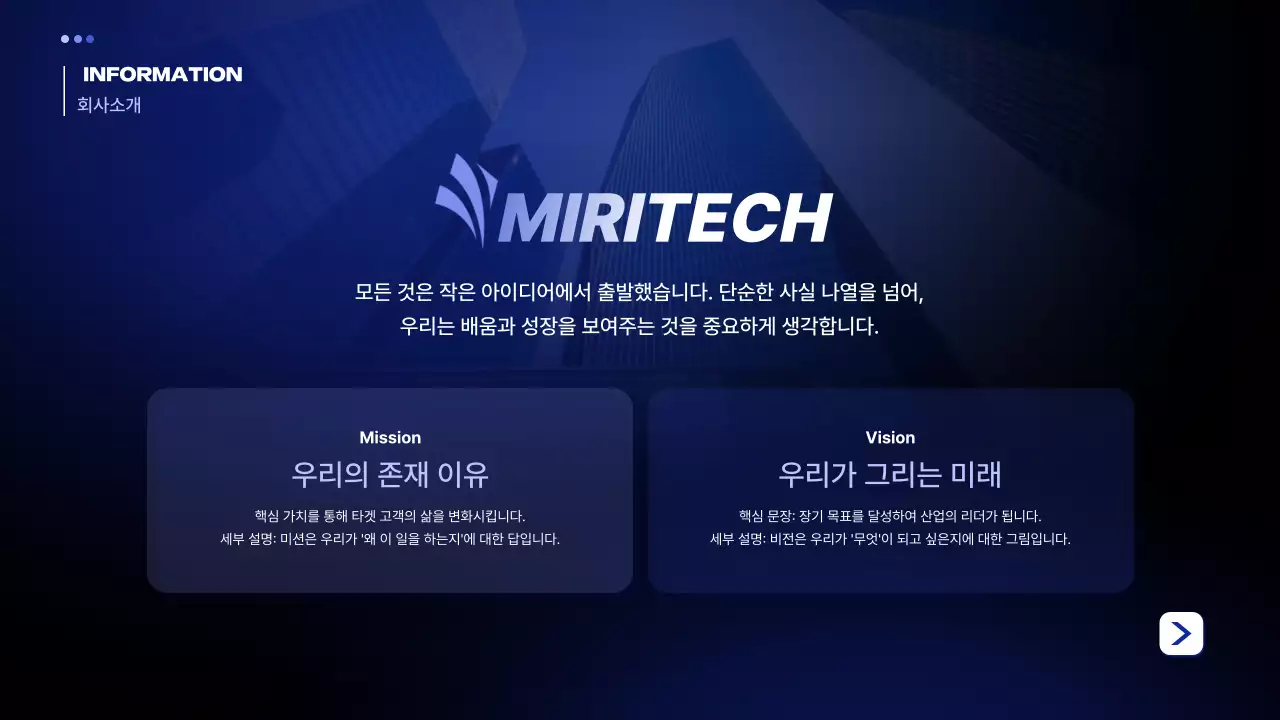 파랑 모던 투자 설명서