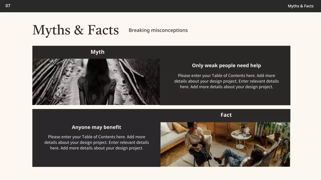 Beige Minimal Self-Care Guide