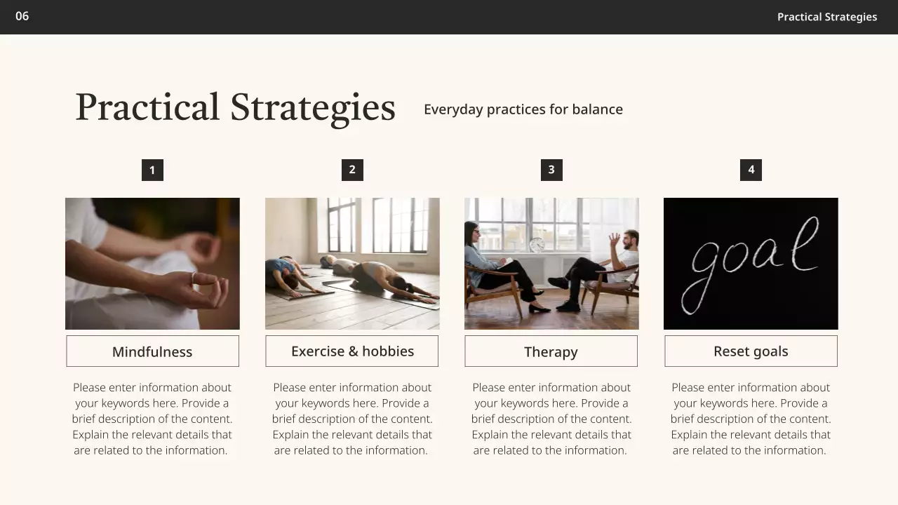 Beige Minimal Self-Care Guide