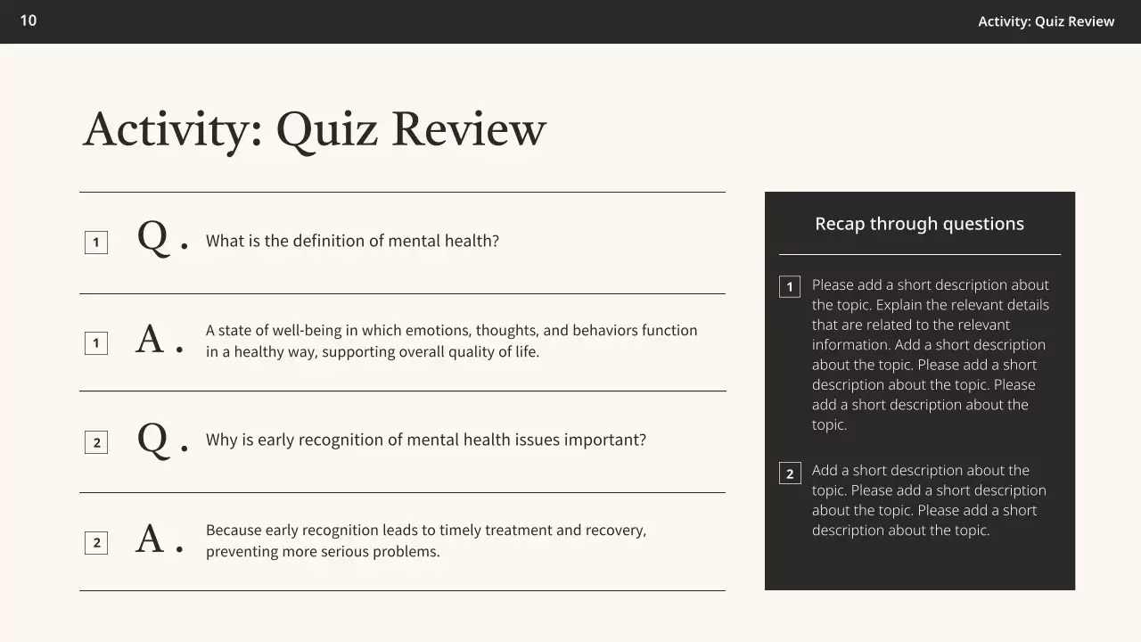 Beige Minimal Self-Care Guide