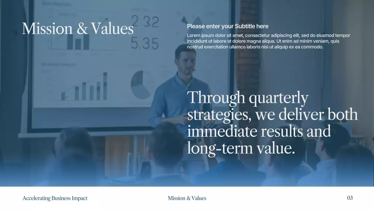 Teal Modern Business Event Presentation