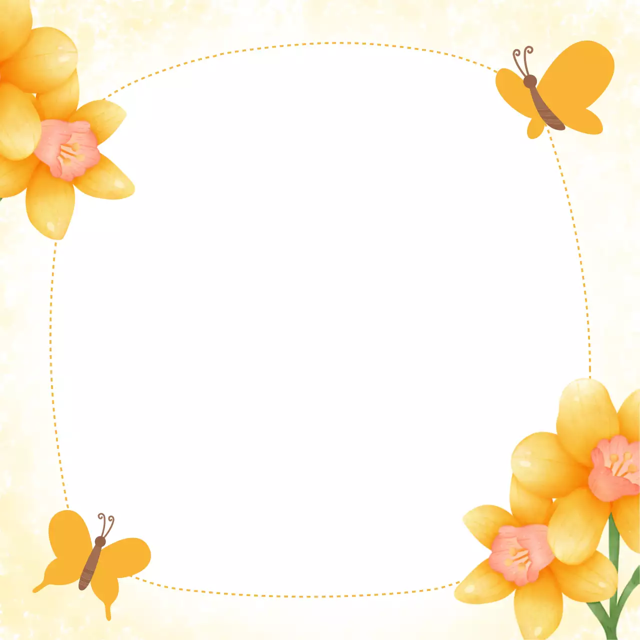 Perencana Catatan Bunga Kuning