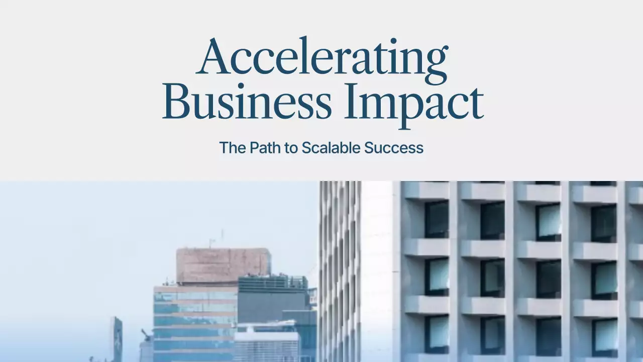 Blue Modern Business Presentation