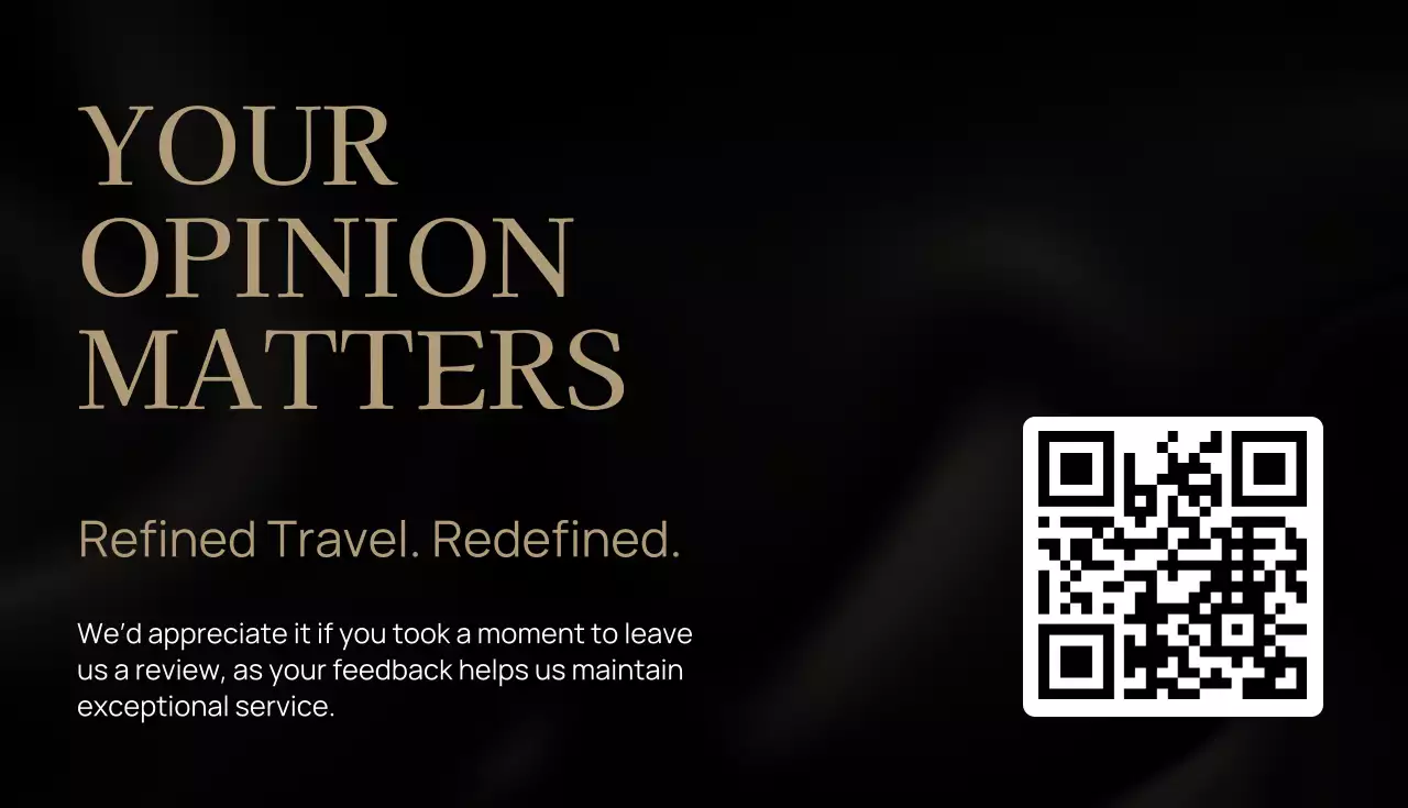 Black Elegant Chauffeur Advertisement Business Card