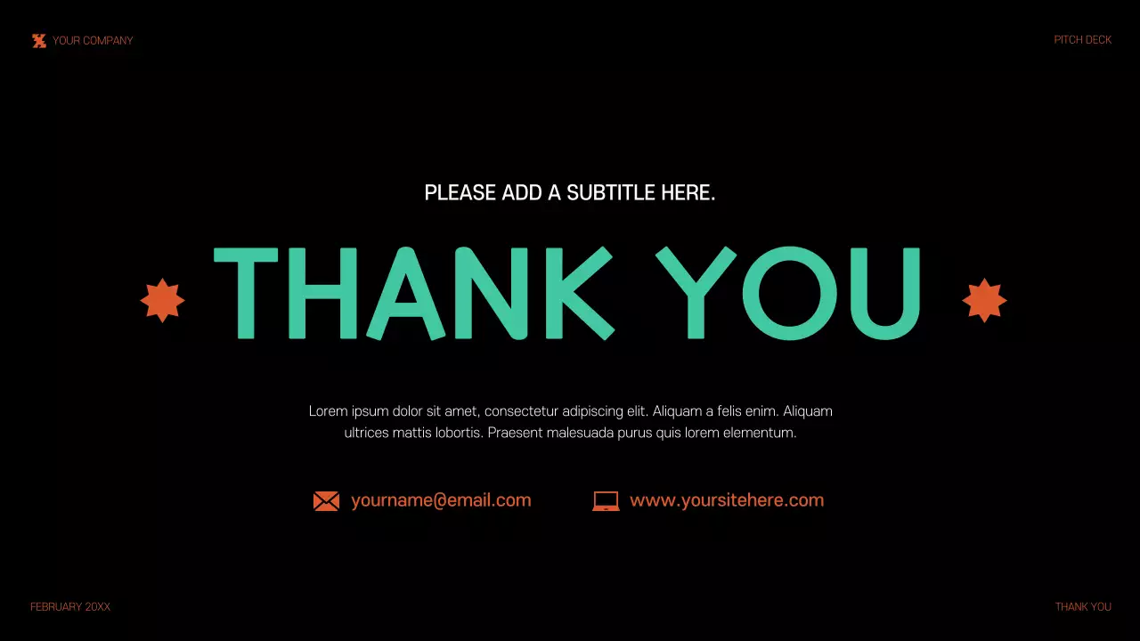 Black Modern Sales Pitch Promotion Presentation