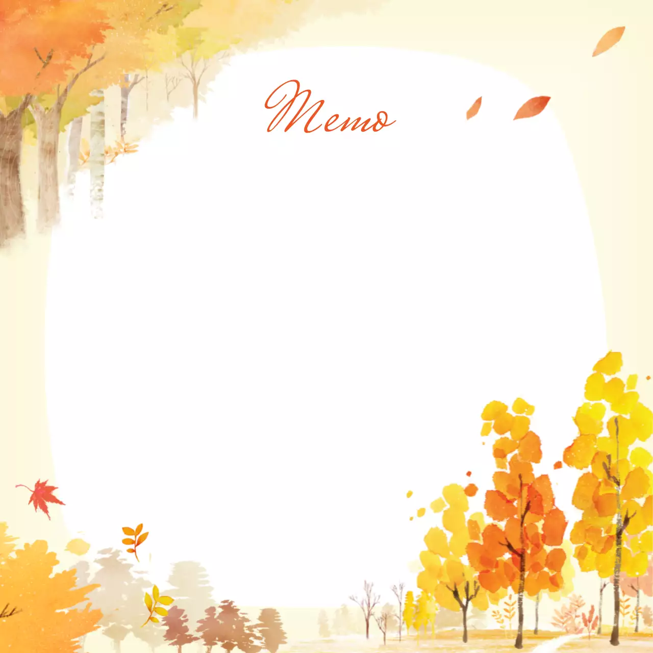 Alat Tulis Memo Catatan Rustic Oranye