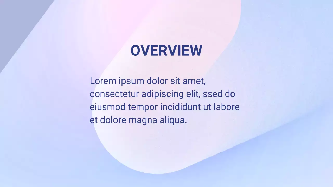 blue modern presentation document