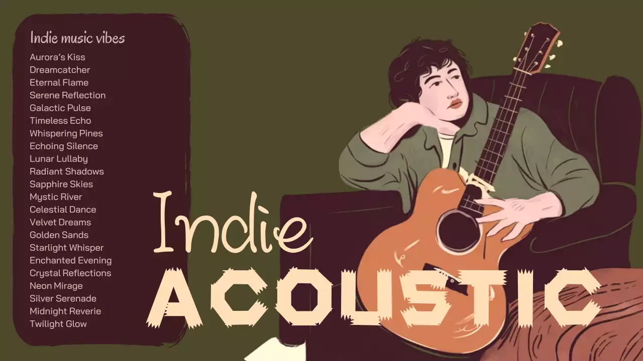 Green Retro Music Playlist YouTube Thumbnail