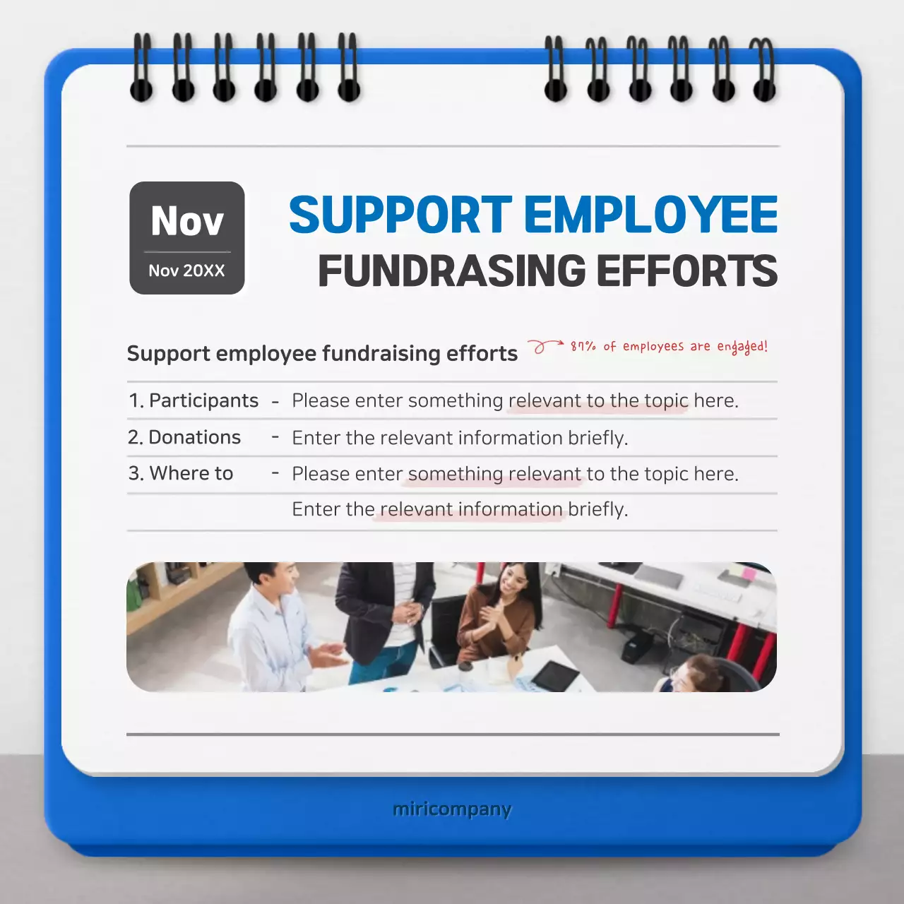 Red Modern Social Announcement Instagram Carousel