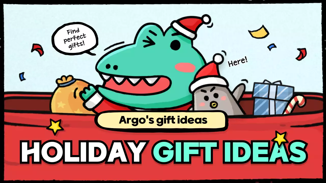 Red Comic Holiday Promotion YouTube Thumbnail