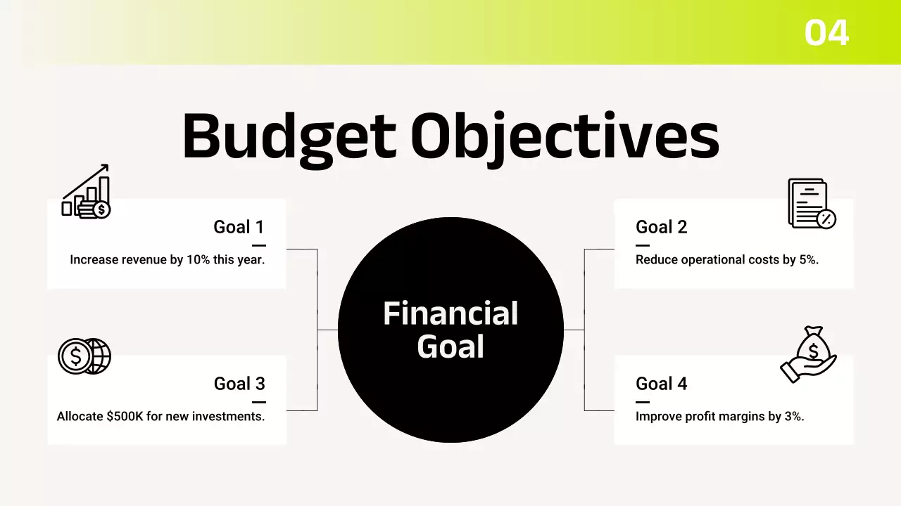 연두 모던 재무 관리 보고서