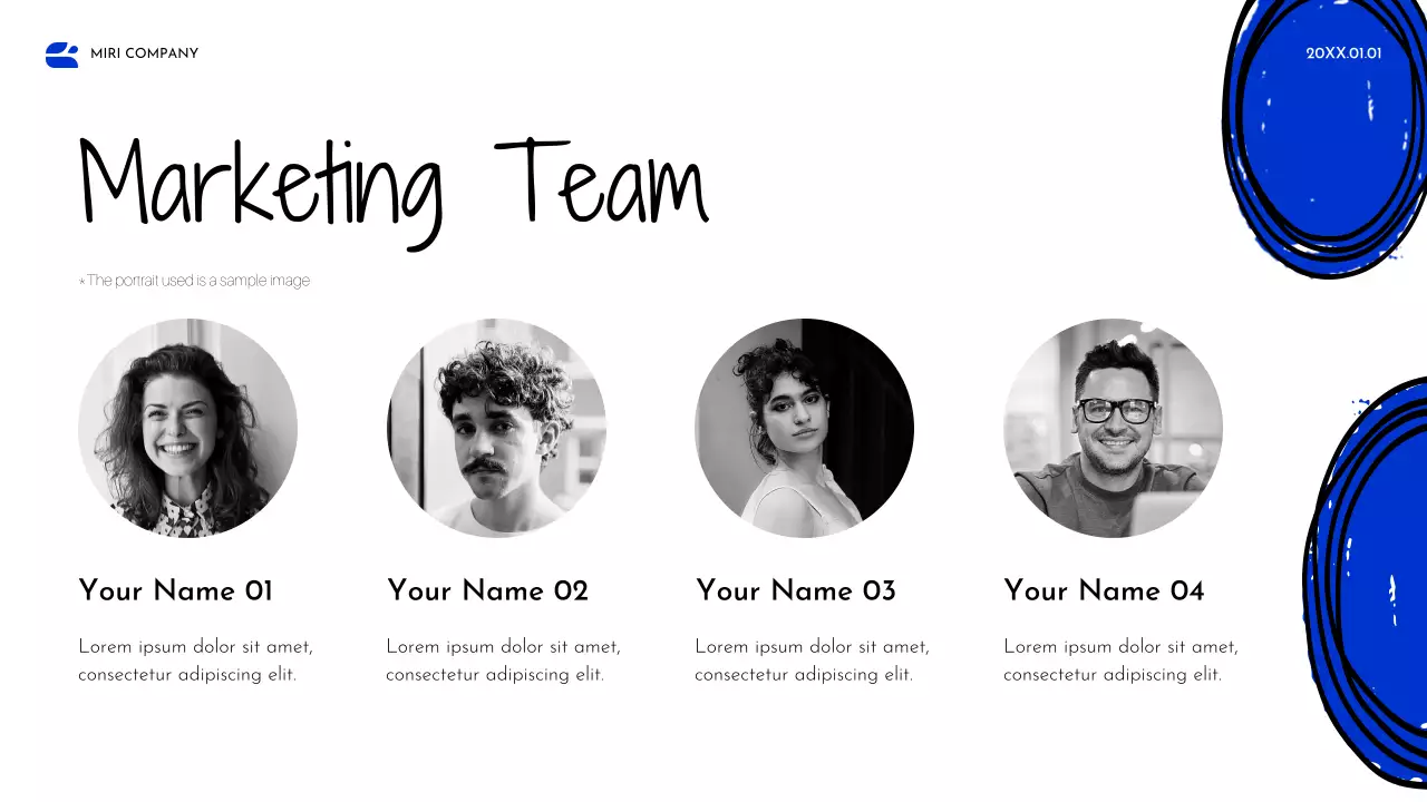 파랑 모던 캠페인 기획