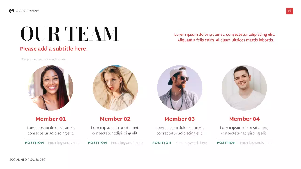 검정 모던 소셜미디어 기획서