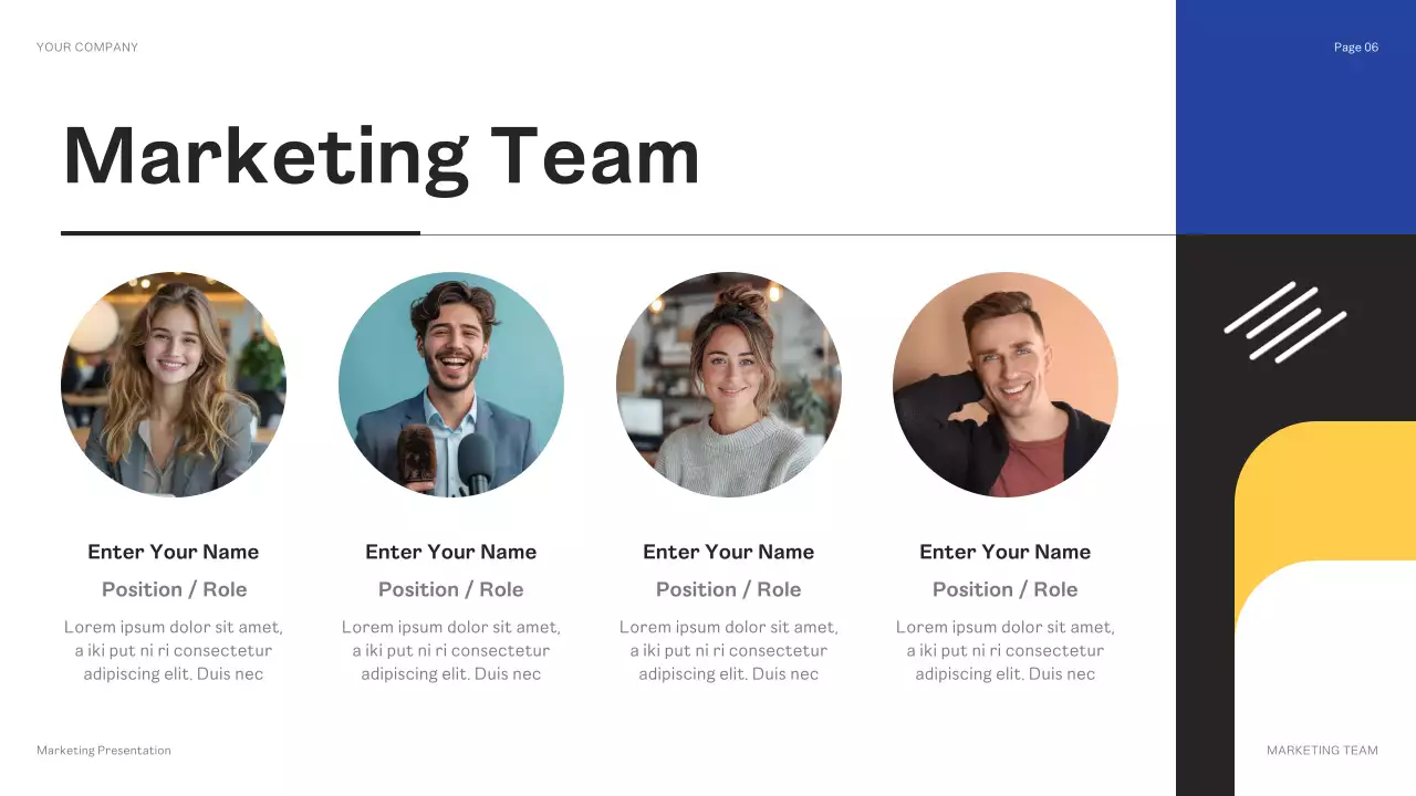 검정 모던 캠페인 설명