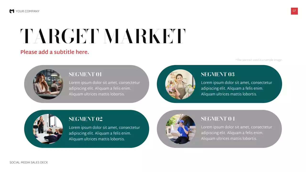 검정 모던 소셜미디어 기획서