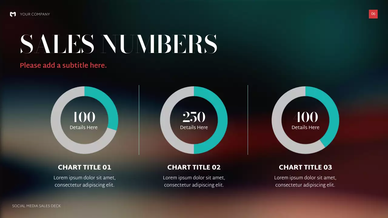 검정 모던 소셜미디어 기획서