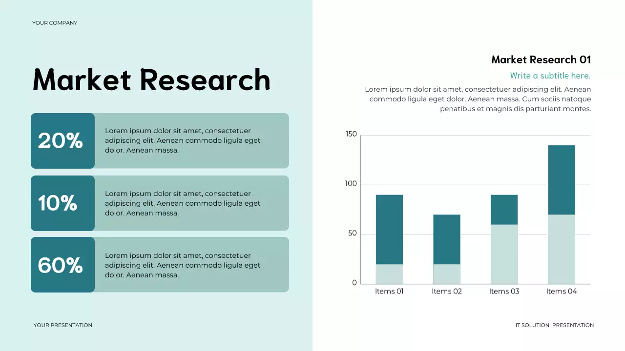 파랑 모던 IT 솔루션 설명