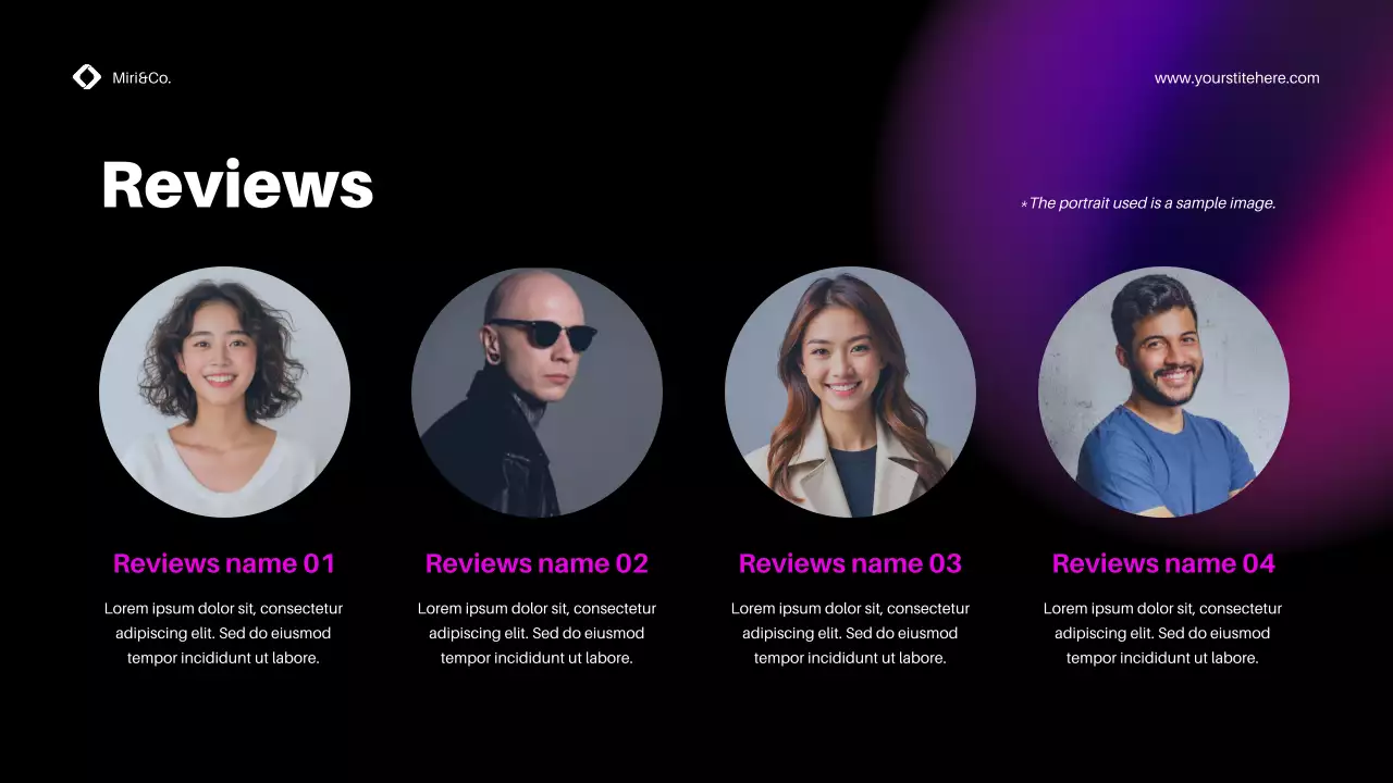 네온 사이버 보안 광고