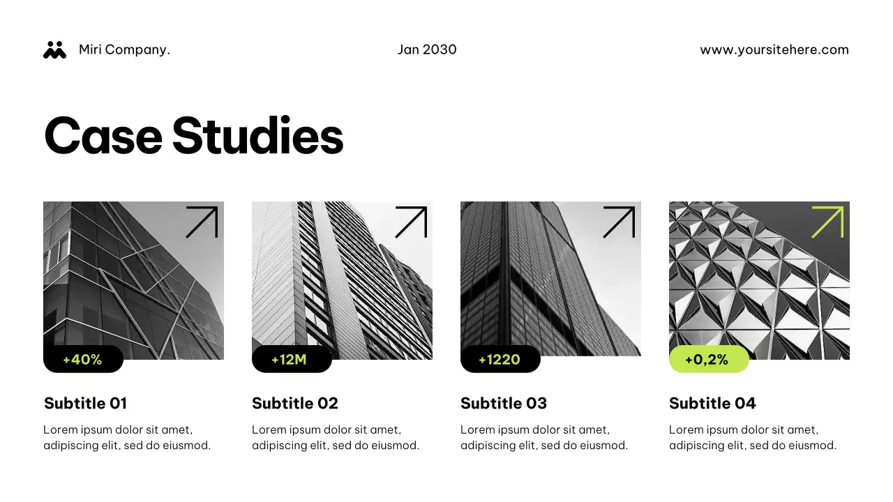 연두 모던 홍보 기획서