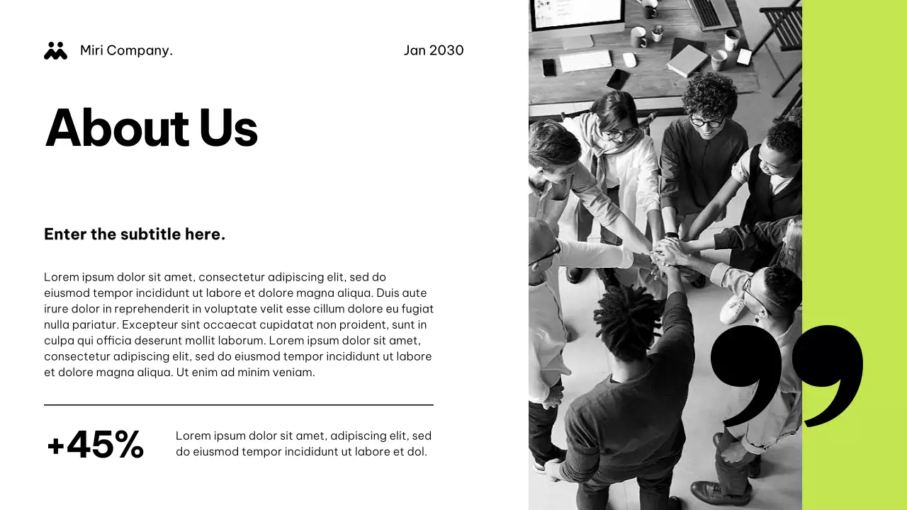 연두 모던 홍보 기획서