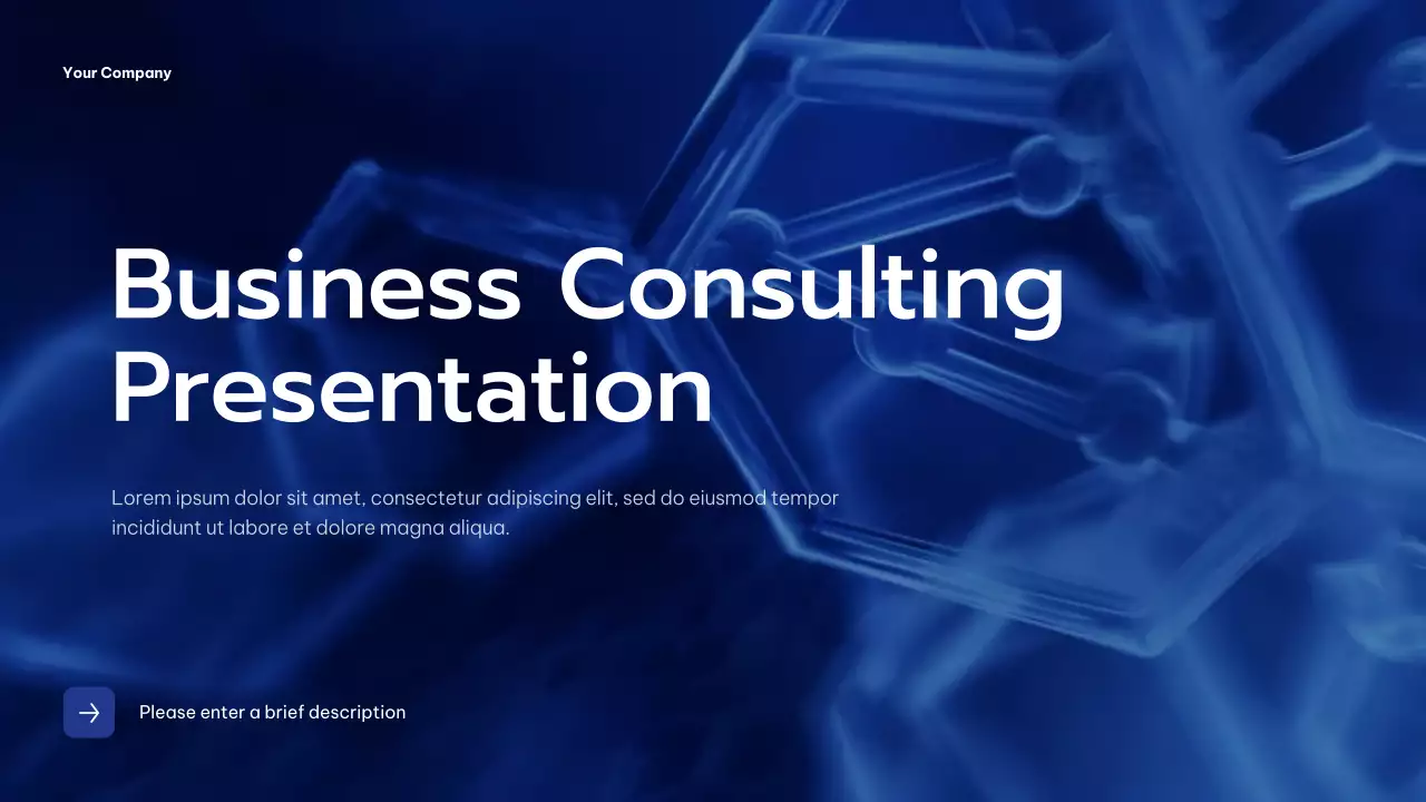 파랑 모던 비즈니스 설명