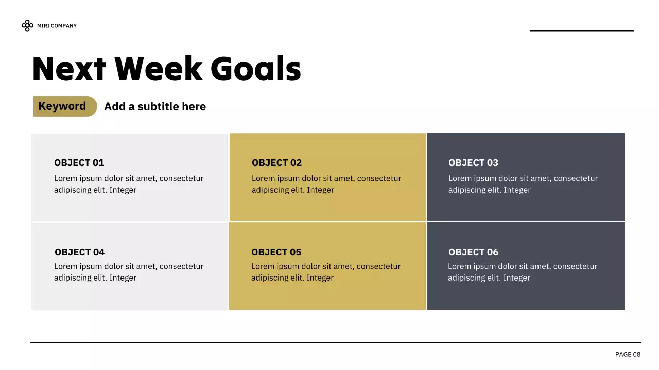 골드 모던 보고서 분석