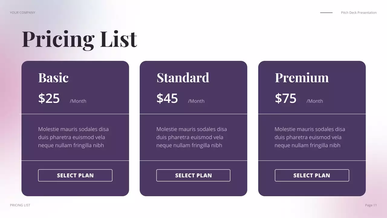 연보라 모던 회사 소개 프레젠테이션