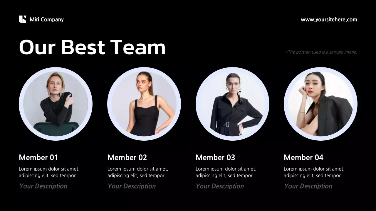 남색 모던 디지털마케팅 기획서