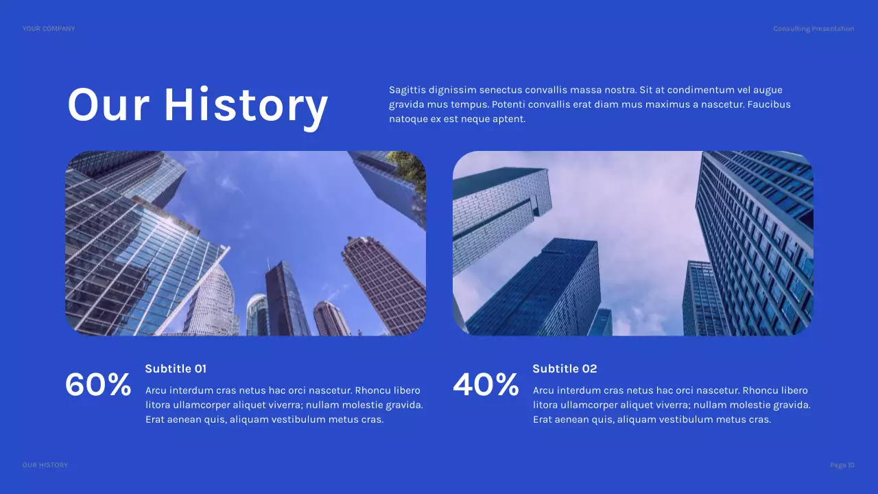 남색 모던 IT 솔루션 설명