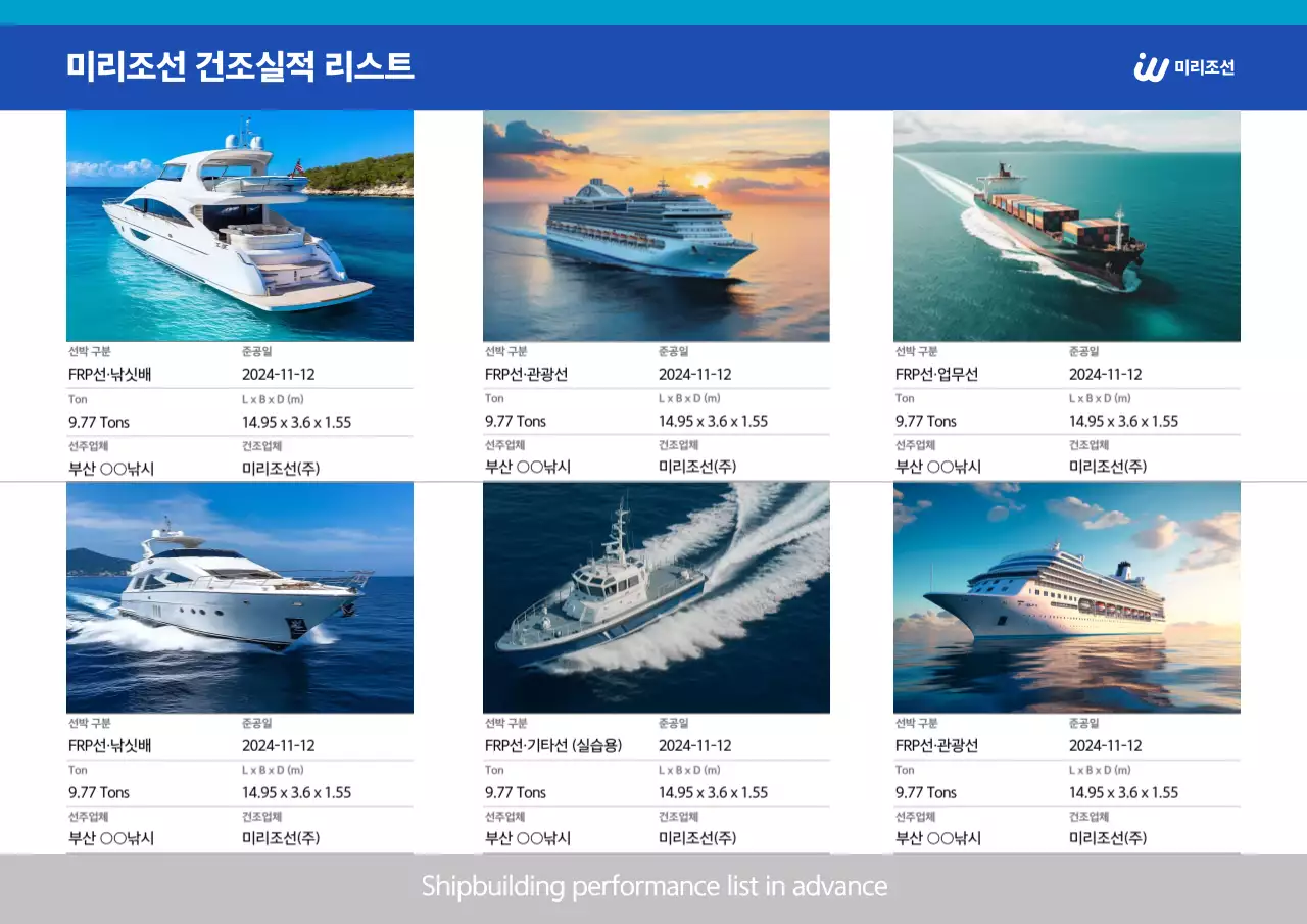 파랑 모던 조선소 성과 홍보