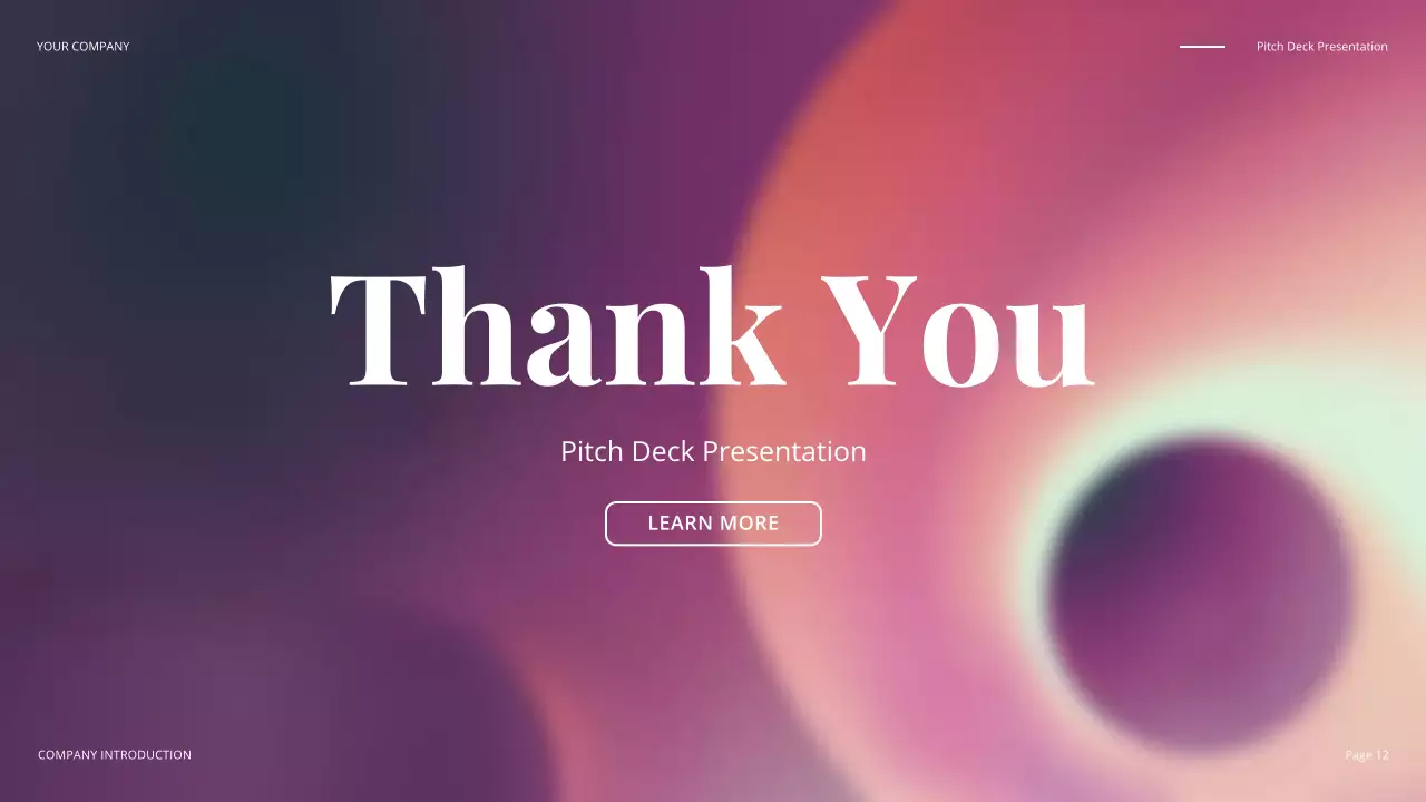 연보라 모던 회사 소개 프레젠테이션