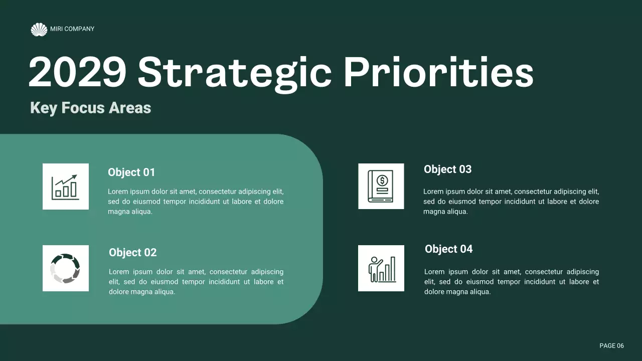 초록 모던 사업 보고서 분석