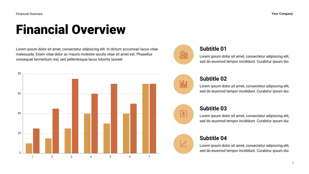 검정 모던 비즈니스 보고서