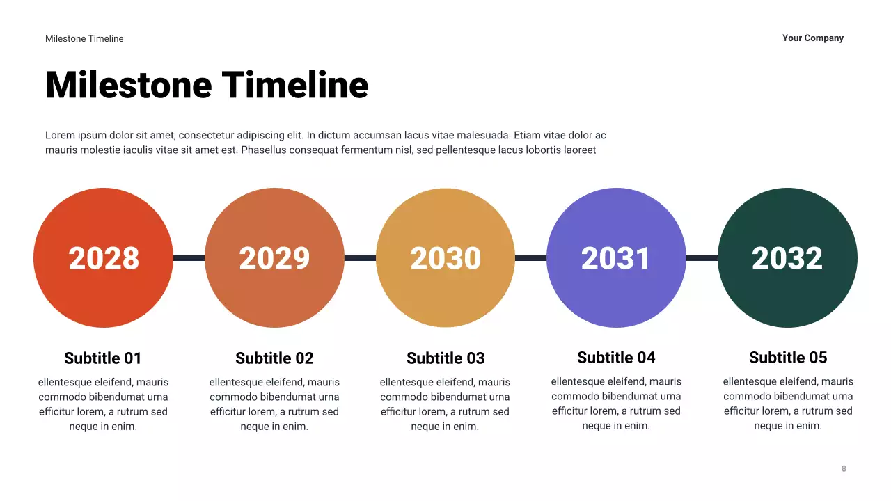 검정 모던 비즈니스 보고서