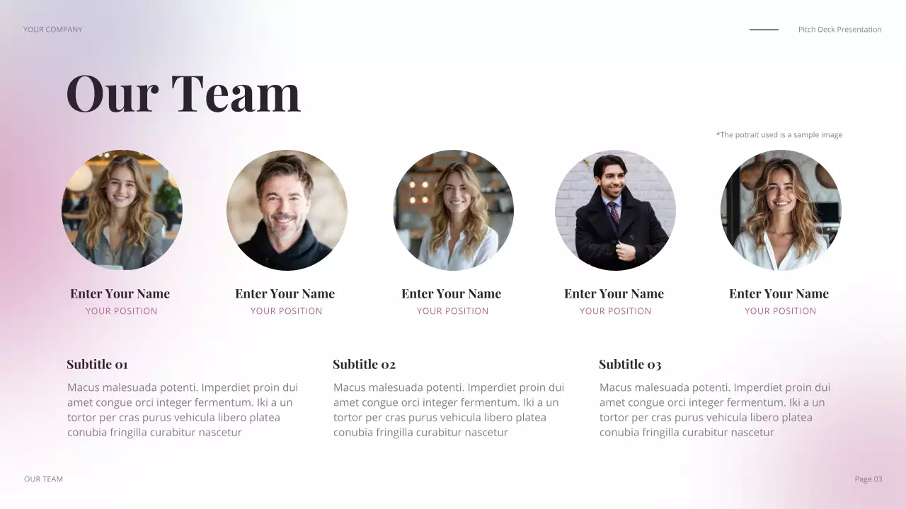 연보라 모던 회사 소개 프레젠테이션