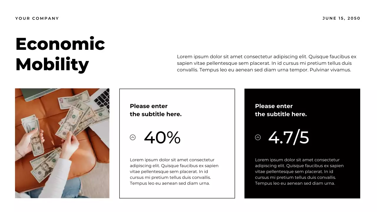 주황 모던 도시 보고서