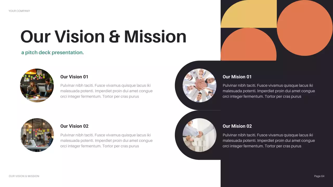 검정 모던 회사소개서 설명