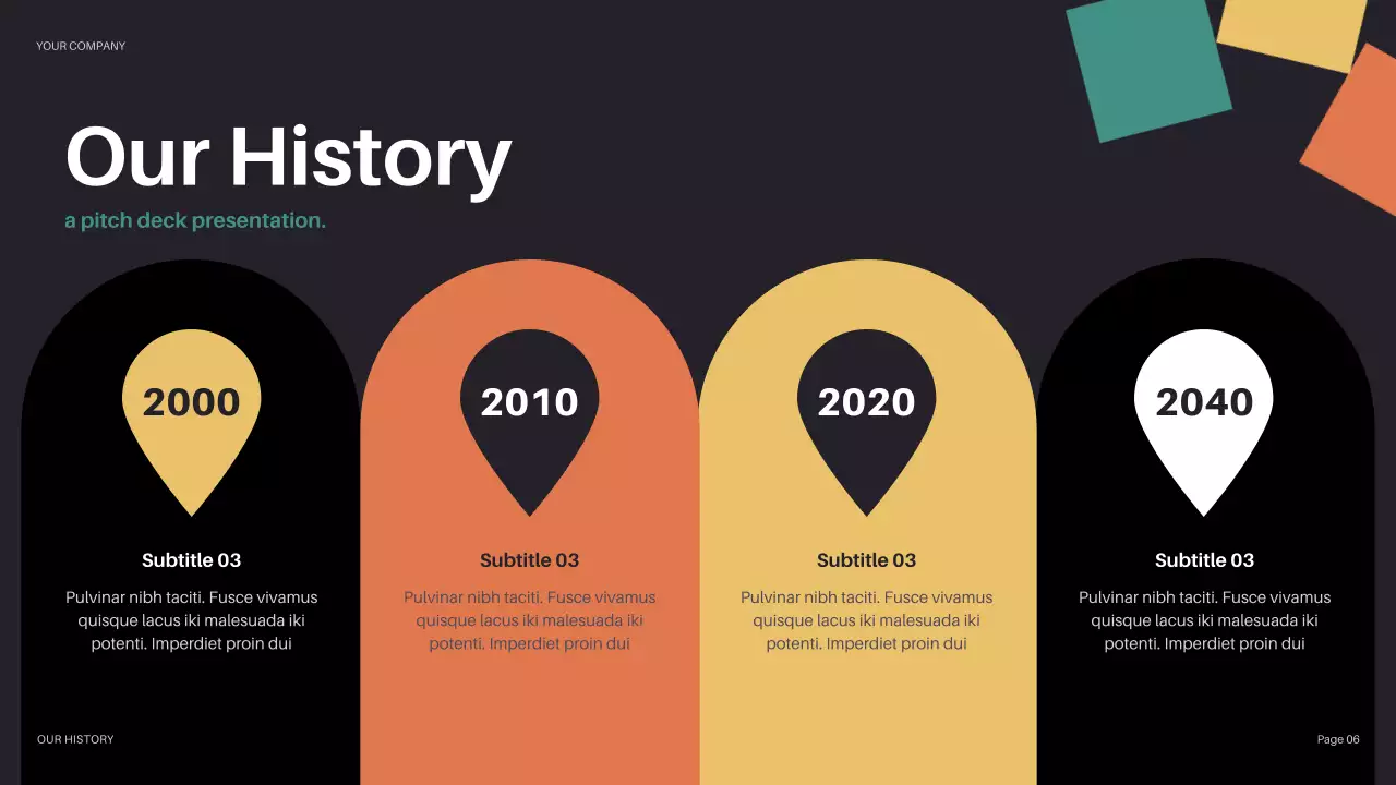 검정 모던 회사소개서 설명