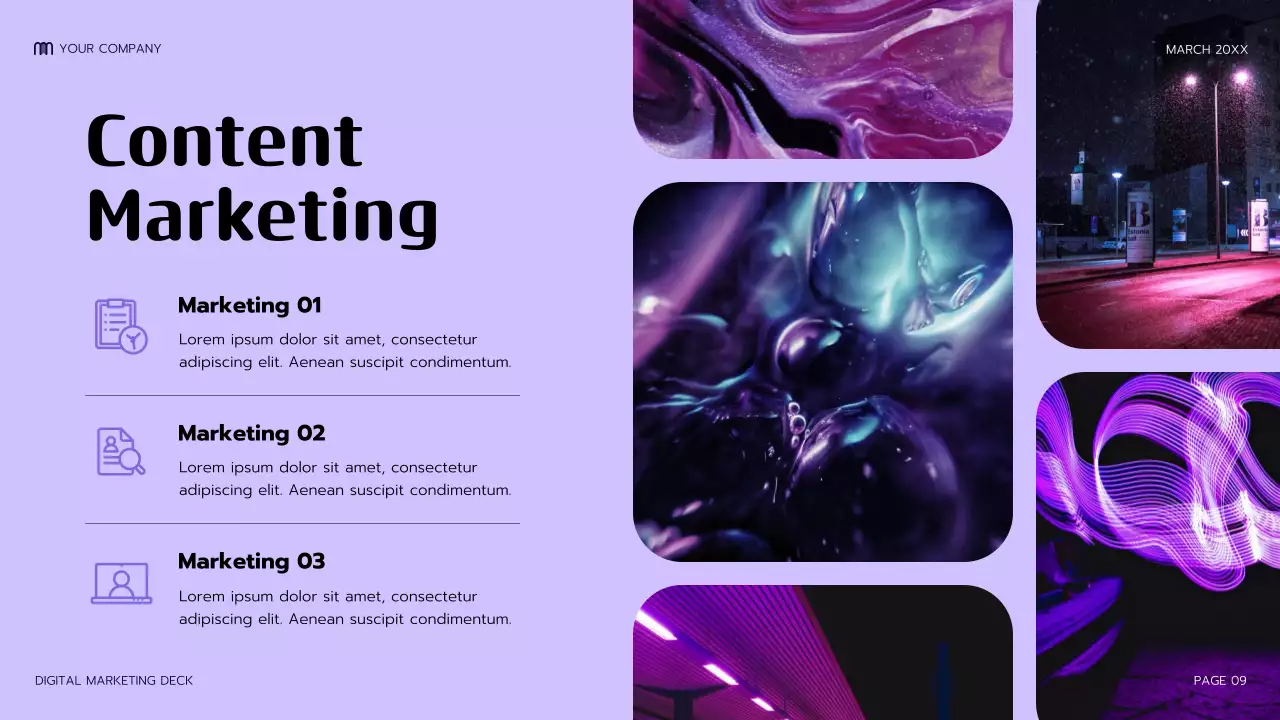 보라 모던 디지털마케팅 기획서