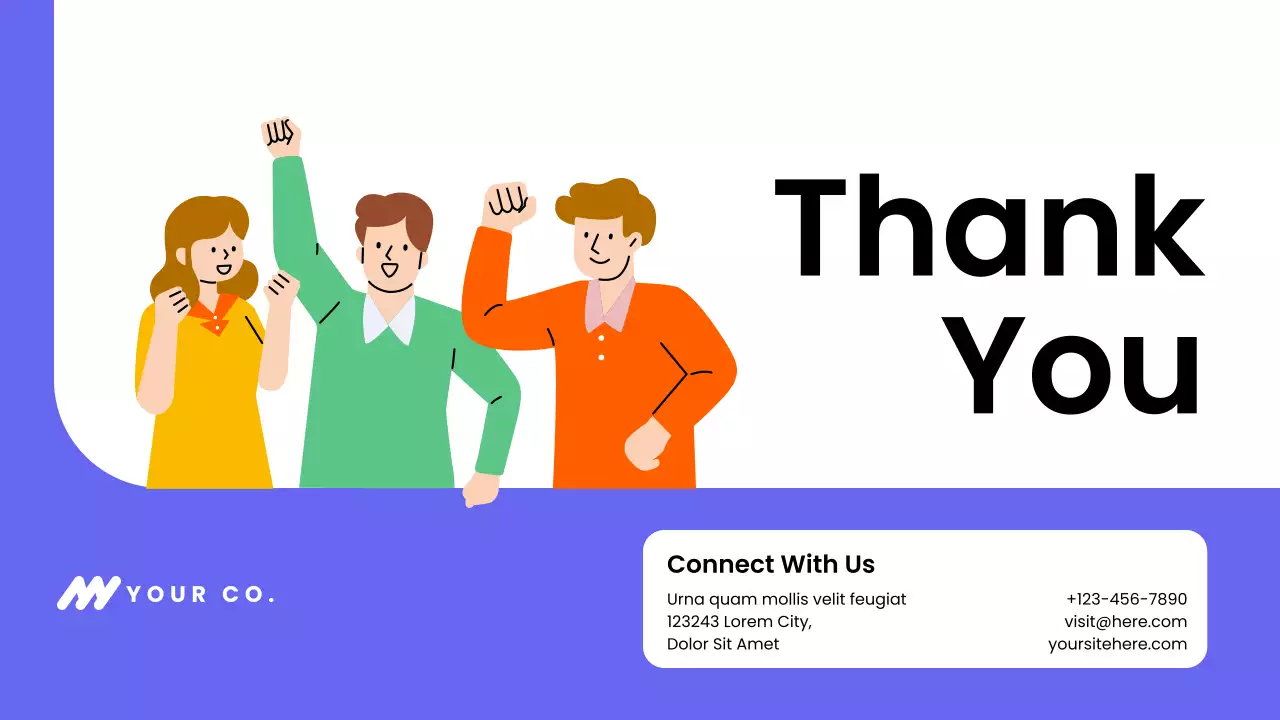 파랑 모던 비즈니스 기획서