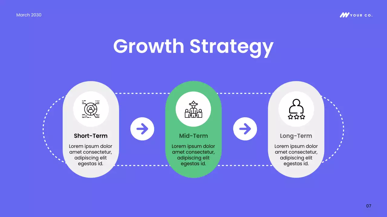 파랑 모던 비즈니스 기획서