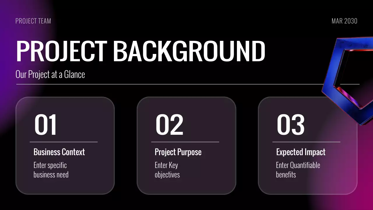 검정 모던 비즈니스 회의 안내