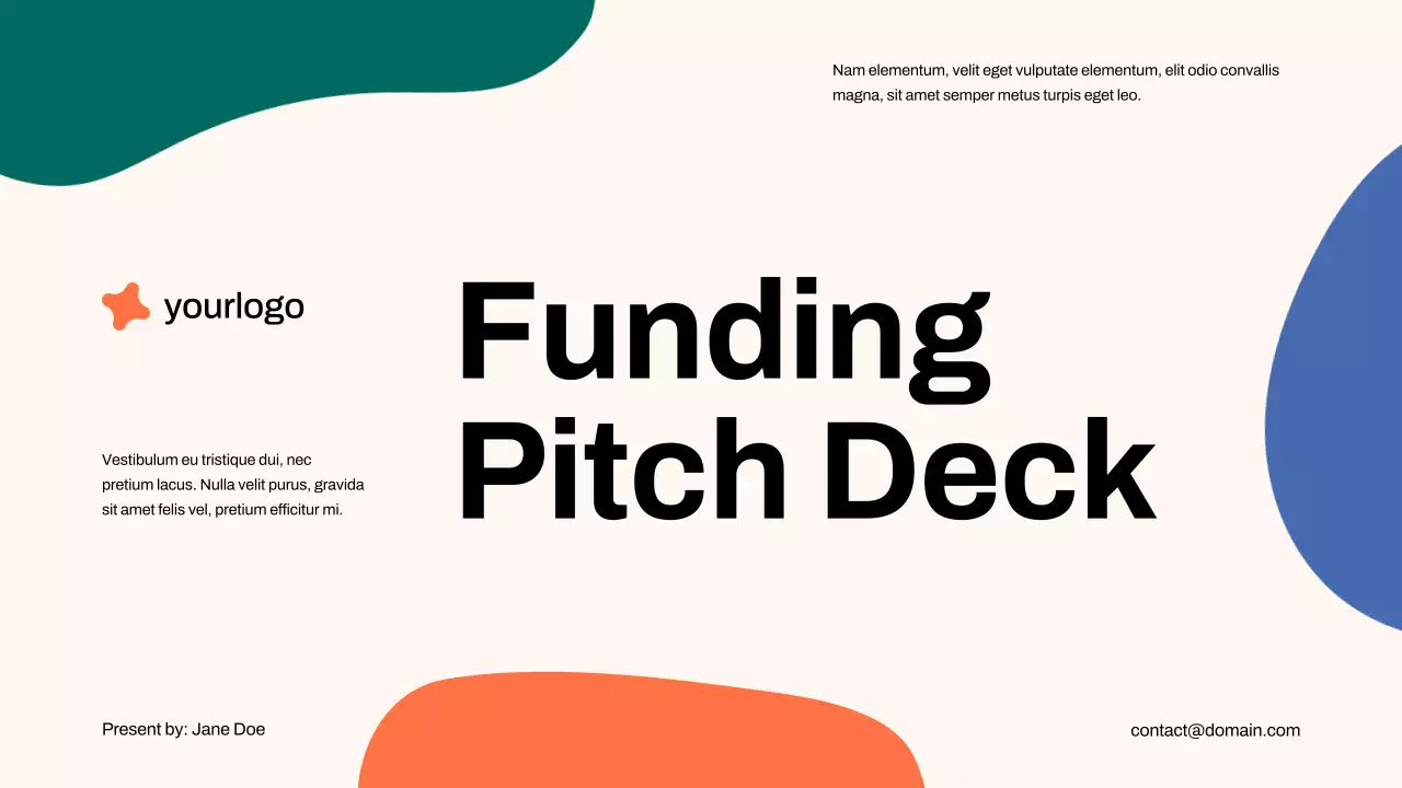 베이지 모던 비즈니스 제안서