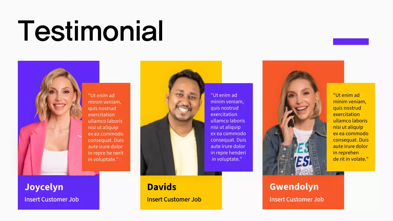 보라 모던 비즈니스 프로필 회사소개서