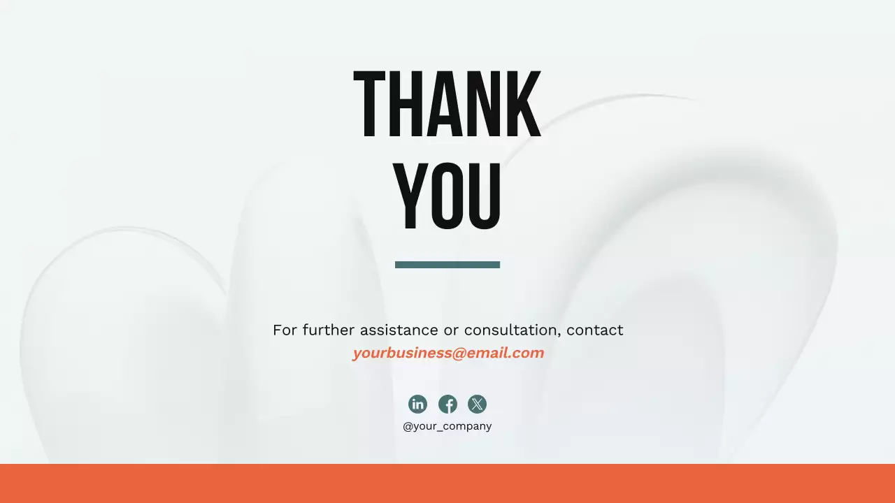 주황 모던 비즈니스 강연