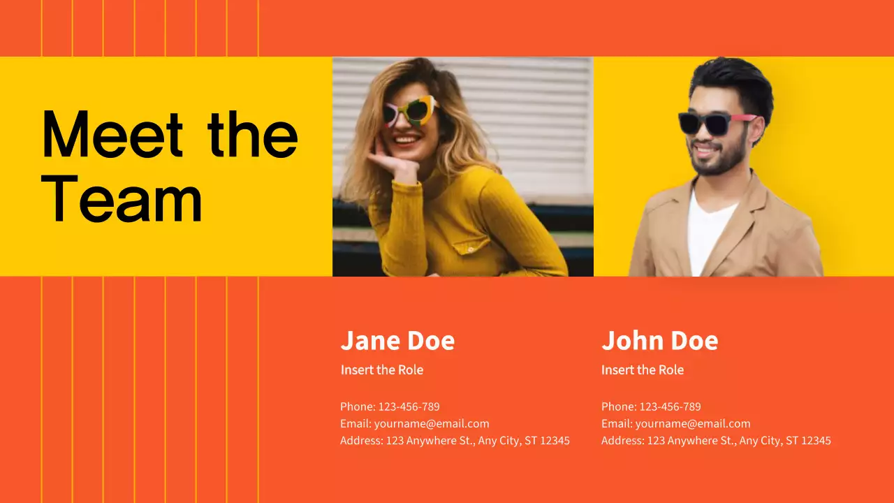 보라 모던 비즈니스 프로필 회사소개서