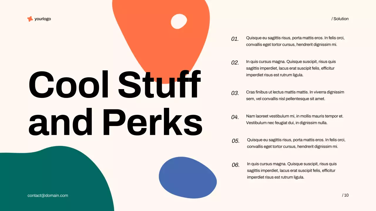 베이지 모던 비즈니스 제안서